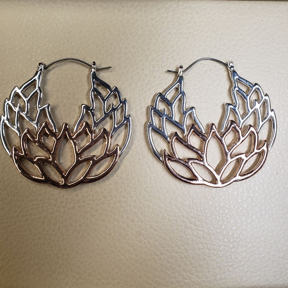 Lotus Earrings